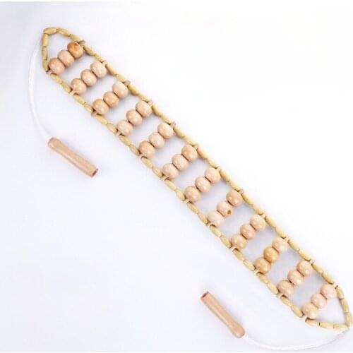 Wood Therapy Massage Tool Back Massage Muscle Roller Massager for Adults The Old