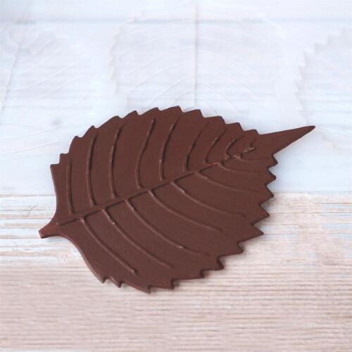 Poplar Leaves Non-stick Silicone Chocolate Mold Ice Molds Cake Mould Bakeware Baking Tools