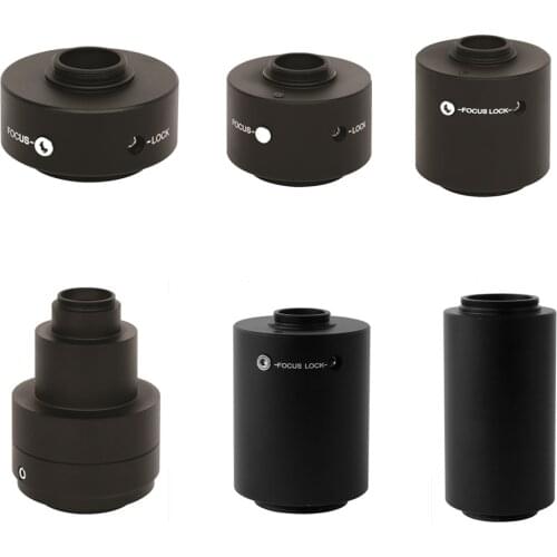 0.35X 0.5X 0.63X 0.8X 1X 1.2X Microscope Camera Adjustable Adaptor Compatiable for Trinocular Olympus Microscopes