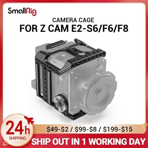 SmallRig S6 Camere Cage for Z CAM E2-S6 / F6 / F8 Camera Form Fitting Full Cage With Arri Rosette for DIY Options 2423