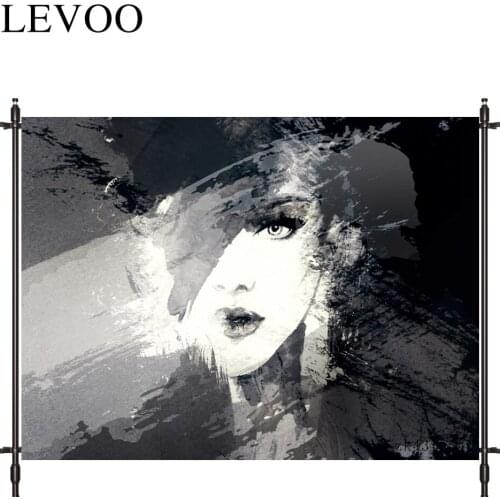 LEVOO photography studio character portrait decorate Art Graffiti fabric custom shoot prop background photocall photo studio