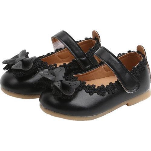 6M-3 years 2020 new toddler girls party non-slip shoes baby kids girls princess bow lace shoes newborn non-slip shoes