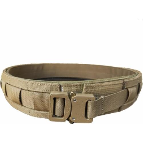 Original Imported Snake Buckle Okinawa Tactical MOLLE Waist Seal Quick Hanging Imported Wolf Brown Webbing