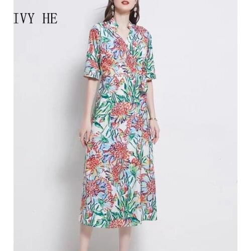 Летние платья с запахом OULA`F China At AliExpress