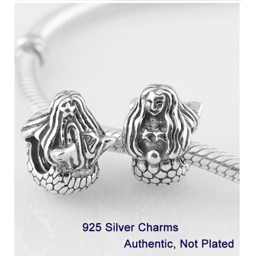 Compatible with Fandola Jewelry Bracelets 100% 925 Sterling Silver Original Beads Making Authentic Rapunzel Charms Women CKK