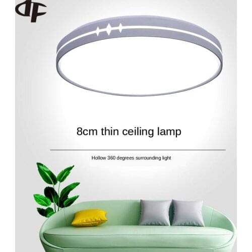 Modern minimalist round bedroom ceiling light Nordic style LED ceiling lamp hotel bedroom 2020 new lamps