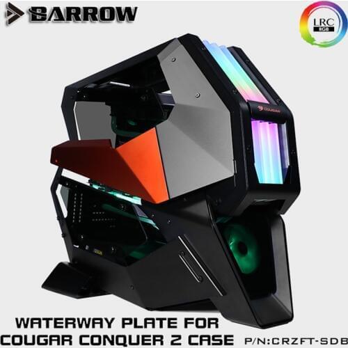 Barrow CRZFT-SDB LRC 2.0 ARGB Waterway for COUGAR Conqueror 2 Dedicated Case For Intel CPU Water Block & Single GPU Building
