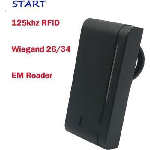 Waterproof 125khz RFID Slave Reader for Door Access Control System Wiegand 26/34 EM Reader
