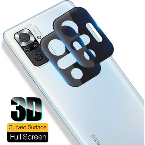3D Curved Back Tempered Glass For Xiaomi Mi11 Lite Ultra Poco F3 X3 M3 Redmi Note 10 Pro 9s 9T Camera Lens Screen Protector Film