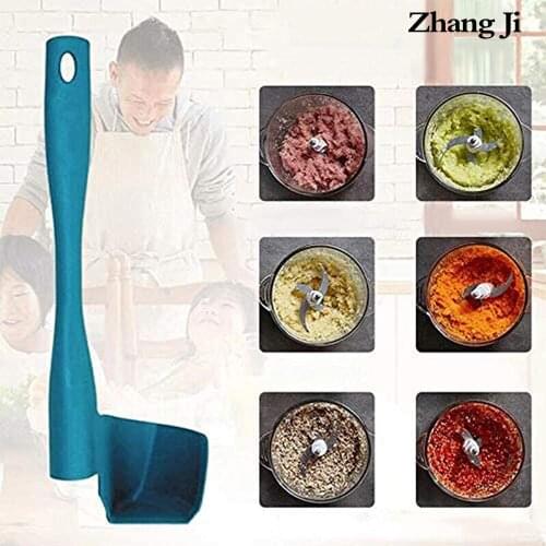 Zhangji Rotating Spatula for Kitchen Thermomix Removing Portioning Food Multi-function Rotary Mixing Drums Spatula