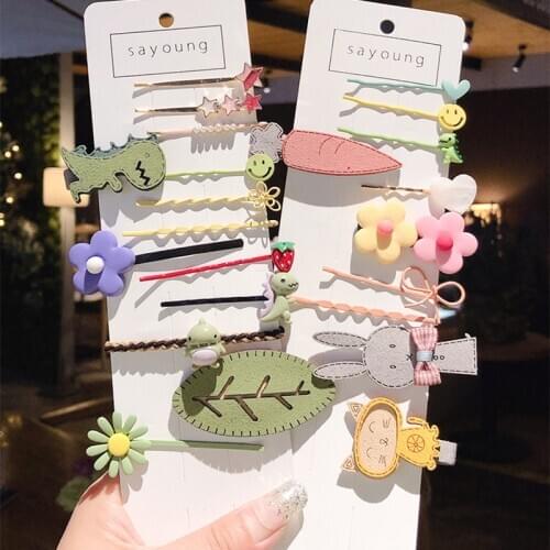 FACEINS Korean Hair Pins for Women Girls Hair Clip Trendy Hair Pin Jewelry Female Hair Pin and Clip Sets Hair Sticks Accessories
