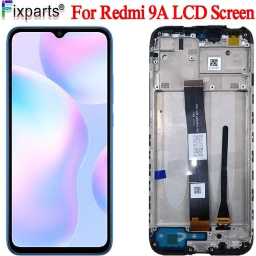 6.53"For Xiaomi Redmi 9A LCD Display Touch Screen Digitizer Assembly Redmi 9A LCD Screen Replace For Xiaomi Redmi 9A LCD Display