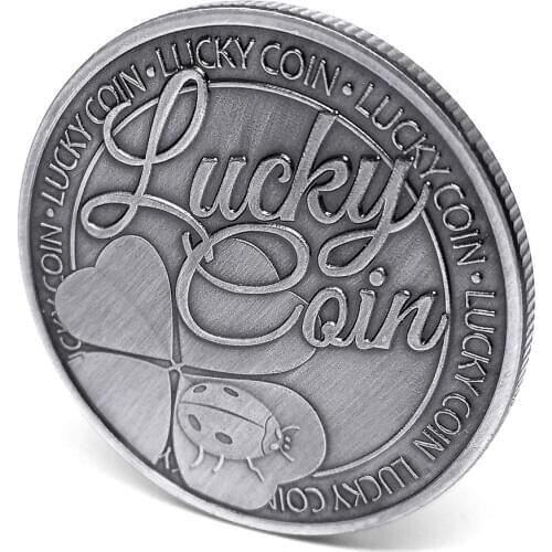 9 Different Four-leaf Clover Lucky Coin Love Tokens Marriage Memorial Gift You Deserve All the Happiness in the World