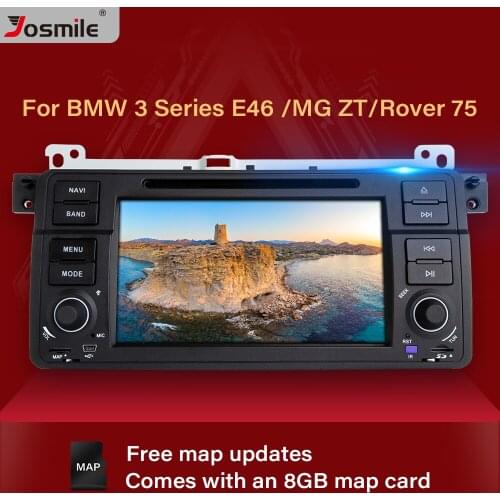 1 Din Car DVD Multimedia Player For BMW E46 M3 Rover 75 Coupe Radio GPS Navigation318/320/325/330 Touring Hatchback Head Unit