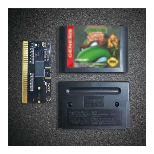 Turtles Tournament Fighters - 16 Bit MD Game Card for Sega Megadrive Genesis Video Game Console Cartridge