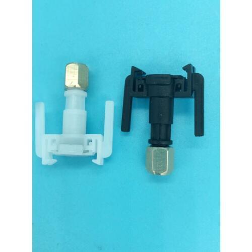 50pcs/lot ink damper connector for Epson DX5 TX800 XP600 printhead damper for Mimaki JV33 JV5 dumper copper connector adapter