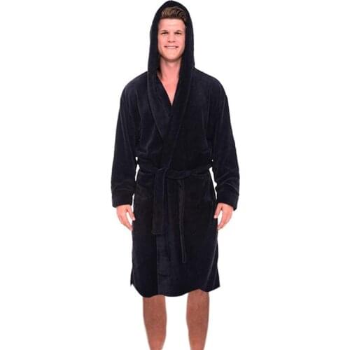 COLOR OF HEART Men's Warm Robes