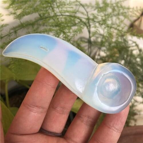 Bird head artificial opal crow hand-carved boutique unique bedroom ornaments animal head