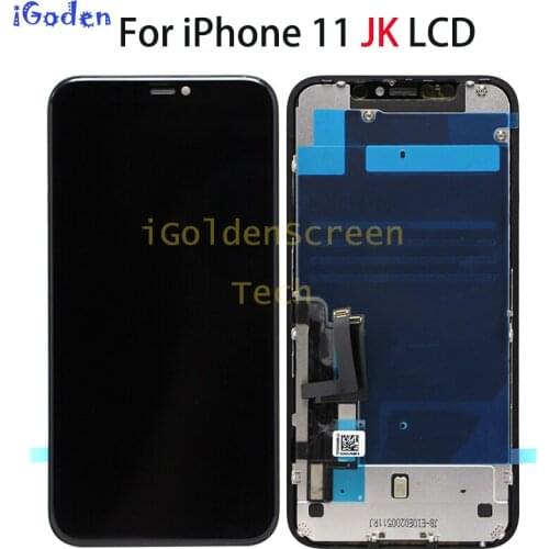 JK Quality LCD Screen For iPhone 11 LCD Display Touch Screen Digitizer Assembly For iPhone 11 A2221 Display Replacement 6.1"