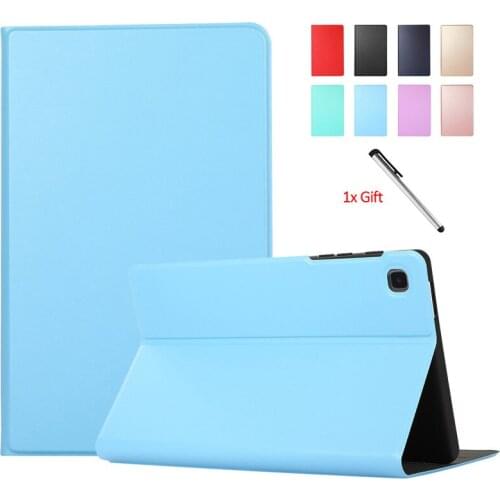 Leather Stand Cover For Samsung Galaxy Tab A7 Lite 8.7 2021 Case Flip Tablet Case For Samsung Tab A7 Lite Case Funda T220 T225