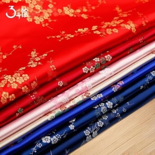 Brocade Fabric For Sewing Satin Jacquard Fabric Chinese Style TJ0245