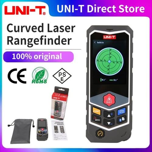 UNI-T LM80D PRO LM120D PRO curvature version laser rangefinder voice electronic ruler Bluetooth APP 80M/120M