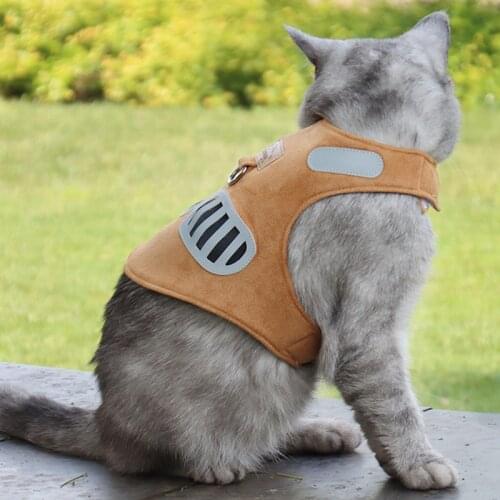 Summer Harness for Cats Harness and Leash Set Cat Antiescape for Kitten Puppy Harness Escape Proof Cat Accessories Walking Leash