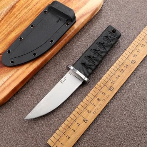Sharp Mini Samurai Fighting Outdoor Tactics Military Fixed 8Cr13MoV Blade Camping Tool Hunting Self-defense EDC Tool Fruit Knife