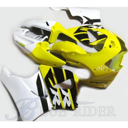 Full Fairing Kits For HONDA CBR900RR 919 98 99 ABS Plastic Bodyworks Motorcycle Fairing Kit CBR919RR 1998 1999 Yellow Black