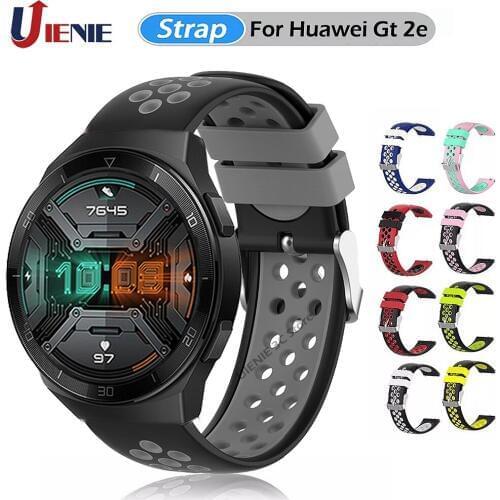 Silicone Watchband Strap for Huawei Watch Gt 2e /GT 2 Gt2 46mm Band Smart Bracelet Sport Wristband Replacement Correa