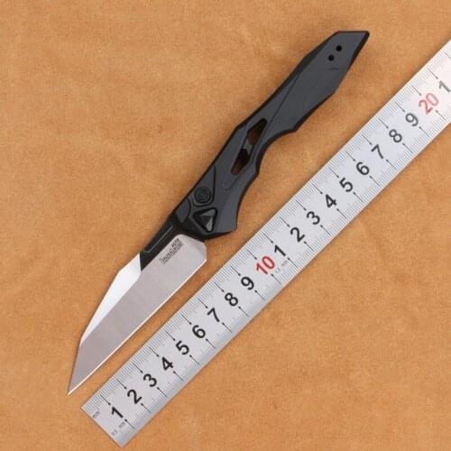 LOVOCOO Kershaw 7650 Launch 13 Folding Knife 3.5" CPM-154 Blade Utility Outdoor Camping Hunting Pocket Kitchen Kruit EDC Tools