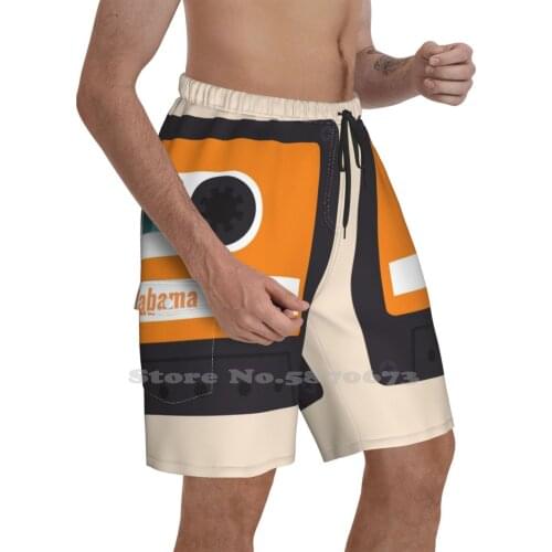 - Retro Cassete Running Swimming Fitness Sports Shorts Cassete State Casset Cassete Music