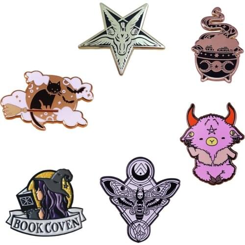 Mysterious wizardry badge Witchy magical gift jackets backpack acces