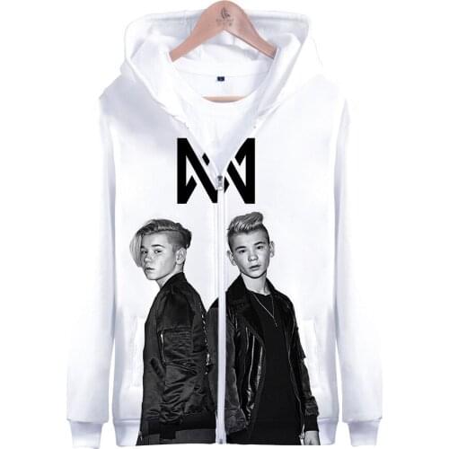 Super Star Marcus & Martinusears 3D Printed Hoodie Sweatshirt Boys Girls Casual Zipper Jacket Coat Mens Clothing Loose