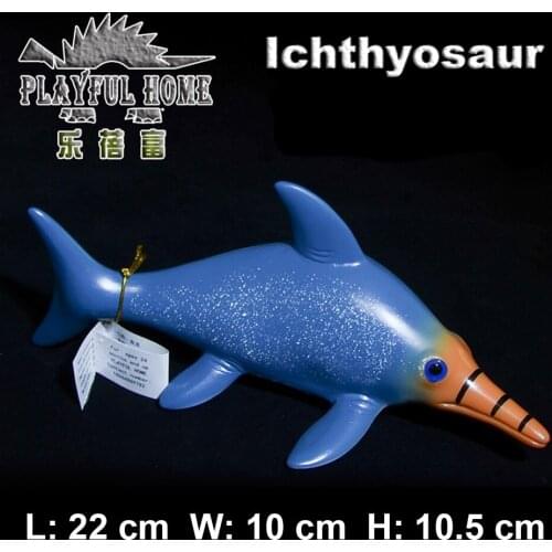 Amazing Ancient Monster Animals Model Marine Organism Soft PVC Ichthyosaur Sea Dinosaur Toy For Kids Adult Collection Decor Gift