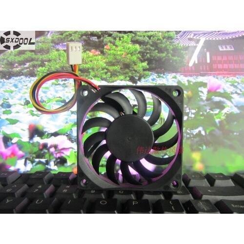 10pcs/lot Original 7010 R127010BU 12V 0.45A 7cm large wind fan cooling fan 3-pin