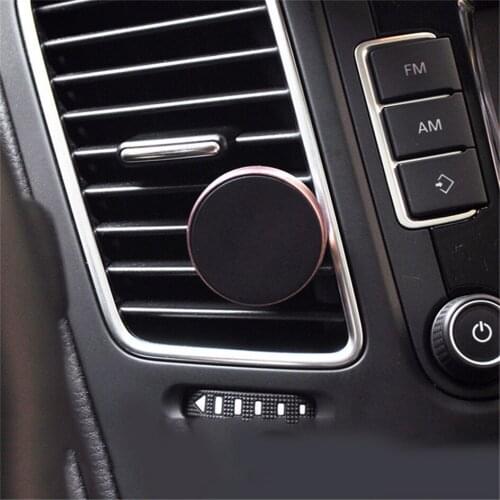 360 Magnetic Car GPS Phone Holder Metal Air Vent Mount Stand For SKODA OCTAVIA 2 3 A5 TOUR RAPID FABIA Car Mobile Phone Holder
