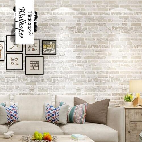 3d Papel de parede 3D Bricks Wallpaper Rolls for Livinging Room 3D Stone Wall paper background 3d vinyl wall coverings Roll
