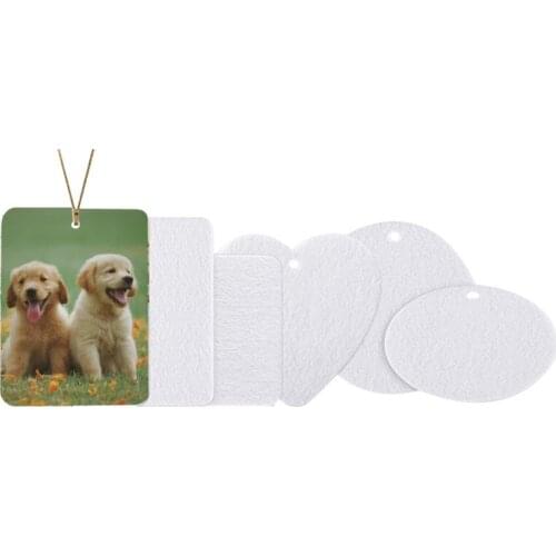 60 PCS Blank Keychain Printable Heat Transfer DIY Refreshing Film Set Sublimation Felt P15D