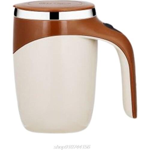 Automatic Stirring Coffee Cup Insulation Cup Self Auto Mix Mug Warmer Bottle Battery Powered Kitchen Appliances J03 21 Dropship