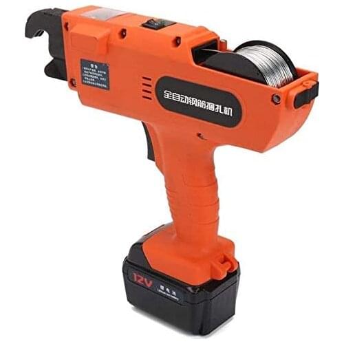 Save Time Lithium Battery 12V Automatic Electric Steel Bar Tying Machine