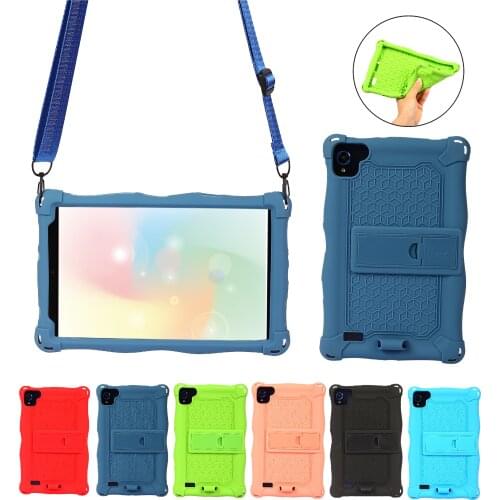 Case For Huawei Media Pad Mediapad T3 8 KOB-L09 KOB-W09 8.0 Tablet Cases Soft Silicone Shockproof Stand Cover Case