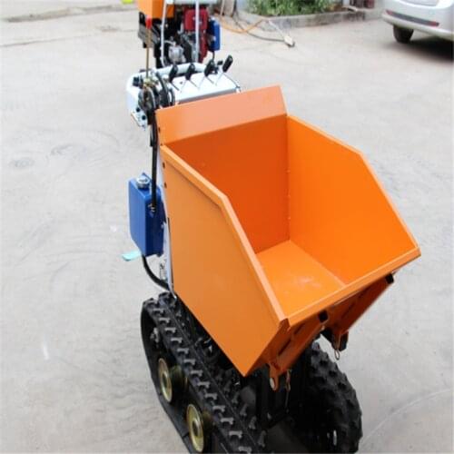 Hydraulic Mini Transporter Loader Micro Tracked Crawler Dumper 6.5HP SY300C