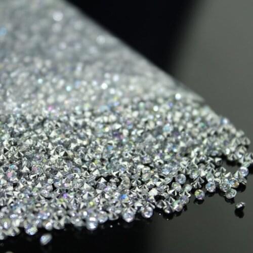 Hot Sale 10000pcs/Pack 2.5mm Crystals Confetti Acrylic Tiny Diamond Confetti Wedding Party Decoration DIY Crafts Embellishments