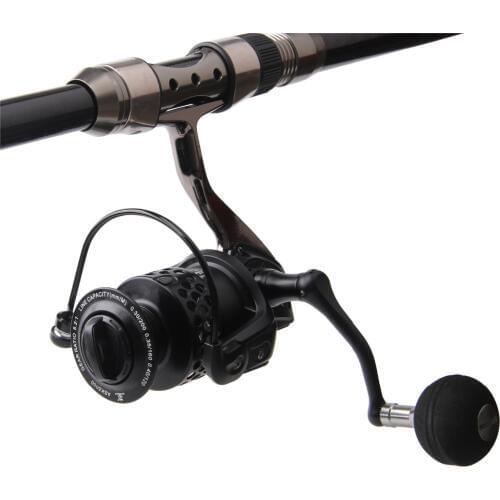 JSM 1000-7000 Series Spinning Fishing Reel 13BB + 1 Bearing Balls metal shaft Spinning Reels for pike bass fishing