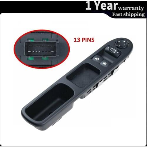 Power Master Window Switch Console For Peugeot 207 Stufenheck 2006-2014 for Citroen C3 Picasso Auto Parts 6554.QC 6554QC