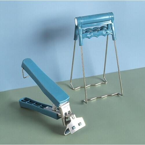 Multifunction Stainless Steel Anti-Hot Pot Bowl Dish Clamp Gripper Holder Clip