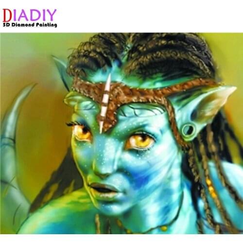 Sci-Fi 3D Movie Avatar diy diamond painting People set diamond embroidery cross stitch kit crystal home decoration gift