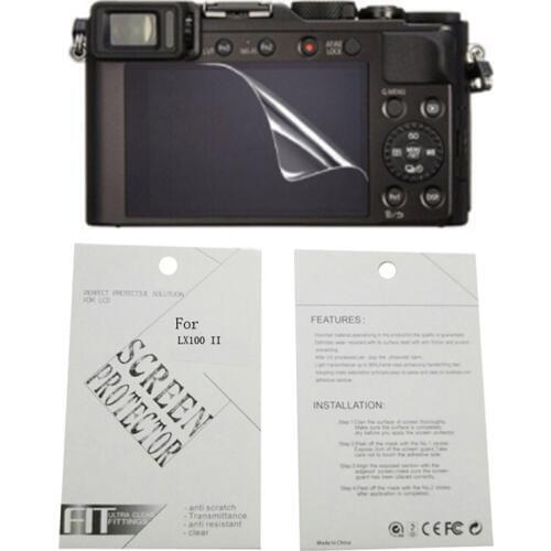 2pieces New Soft Camera screen protection film For Panason DMC-FZ200 DMC-GH3 GH4 DMC-GH5 DMC-GM5 LX7 LX10 LX100 II LX100 ZS50