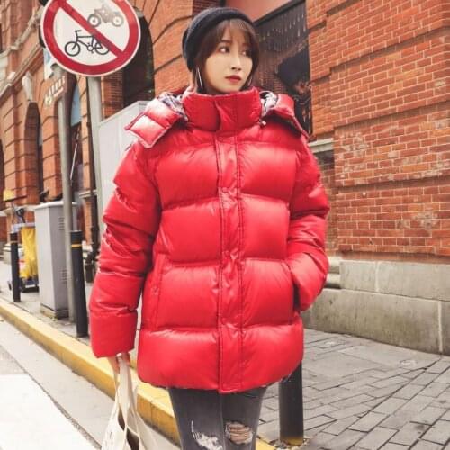 Winter New Thicker Warm Duck Down coats 500g Duck Down Filling Hooded Down Coats Female Keep Warm For Cold Weather Coat WY185